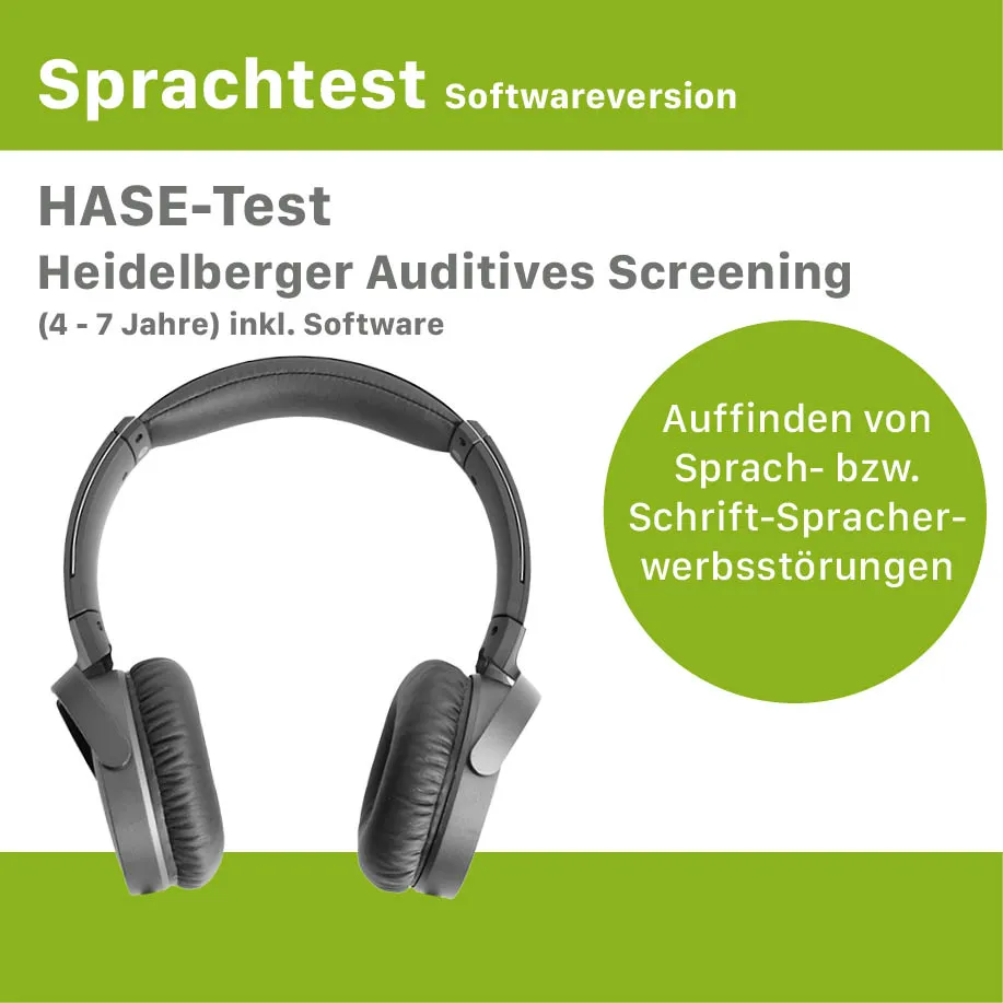 [HW120.OP12] Softwareversion - HASE-Test Heidelberger Auditives Screening (4 - 7 Jahre)
