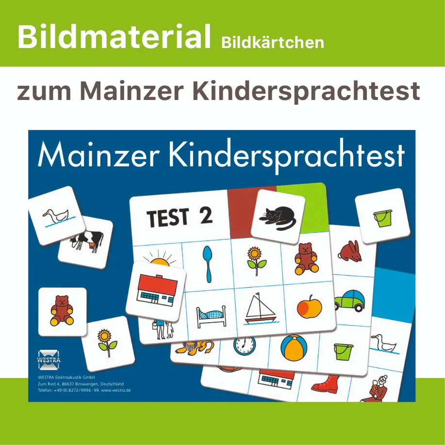 [DT001.AR04] Bildmaterial zum Mainzer Kindersprachtest (Bildkärtchen)