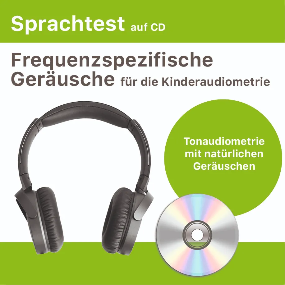 CD17 - Frequenzspezifische Geräusche für die Kinderaudiometrie
