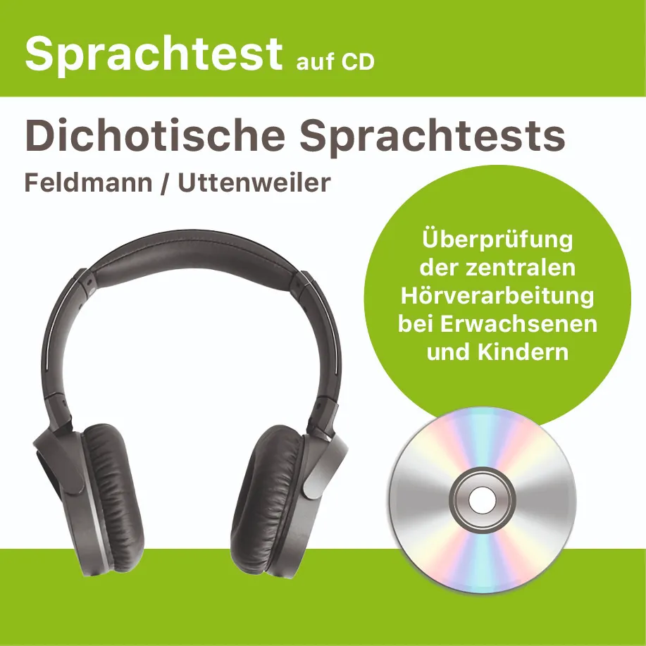[DT001.AR06] CD05 - Dichotische Sprachtests (Feldmann / Uttenweiler)