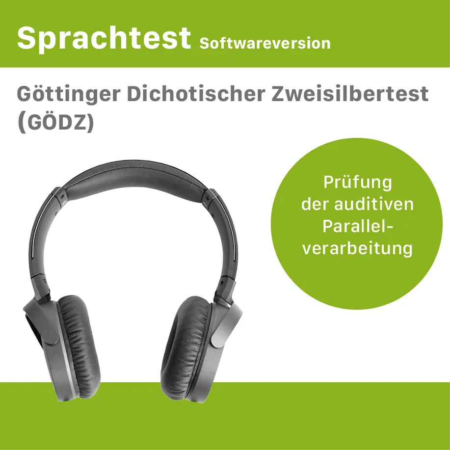 Softwareversion - Göttinger Dichotischer Zweisilbertest (GÖDZ)